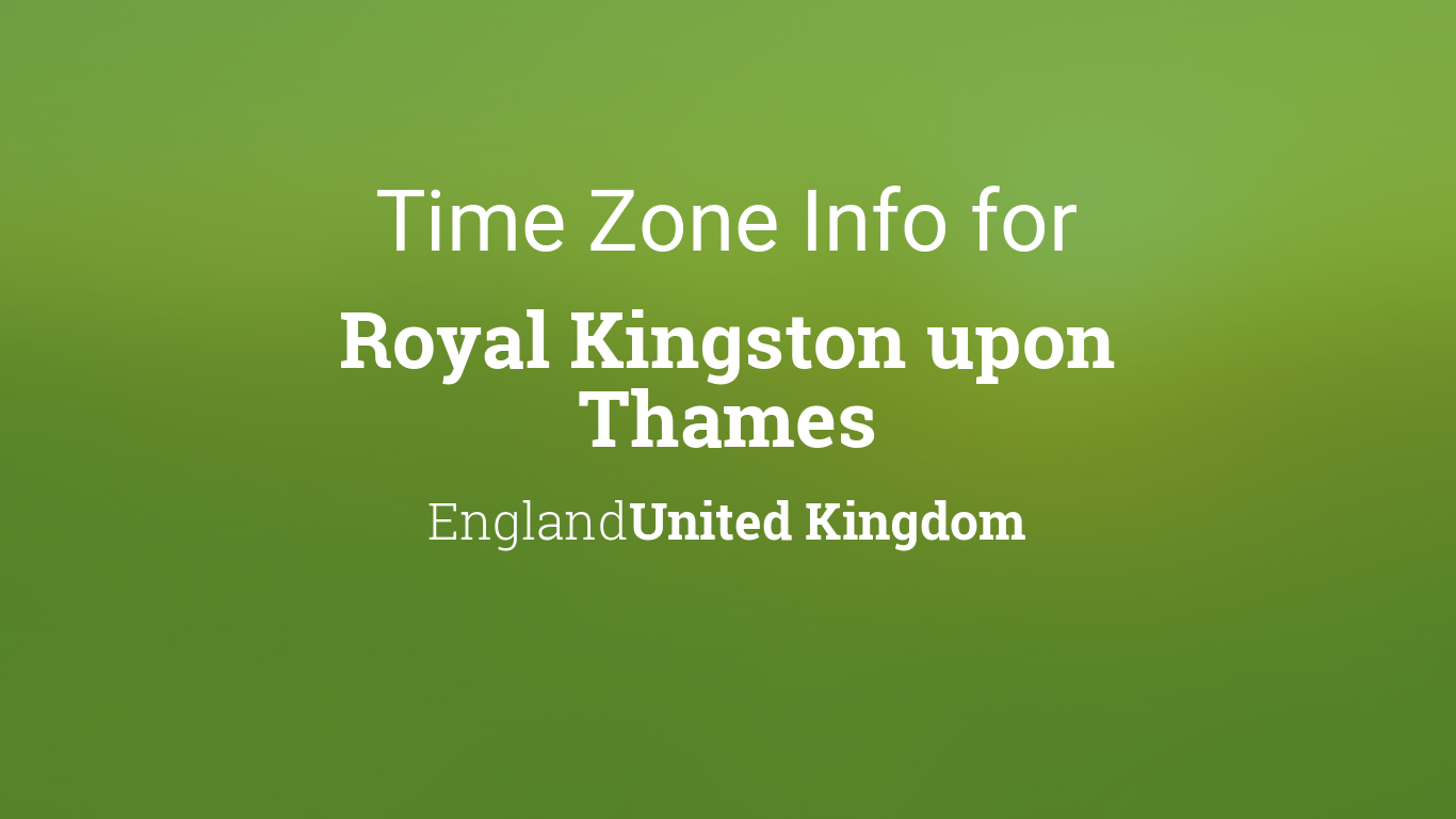 Kingston thames? zone is what upon 